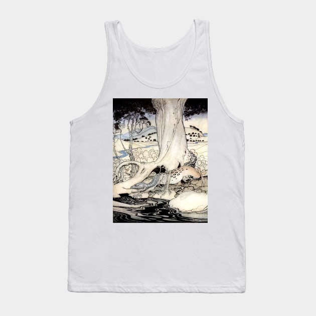 The Questing Beast - Arthur Rackham Tank Top by forgottenbeauty